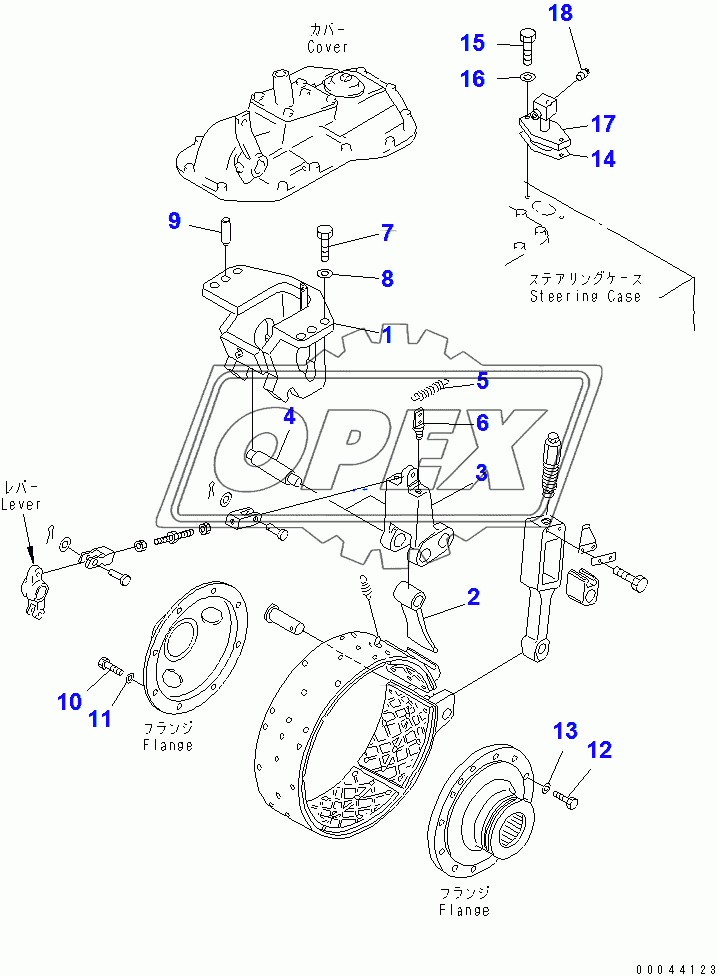  BRAKE LINKAGE (L.H.)(37822-)