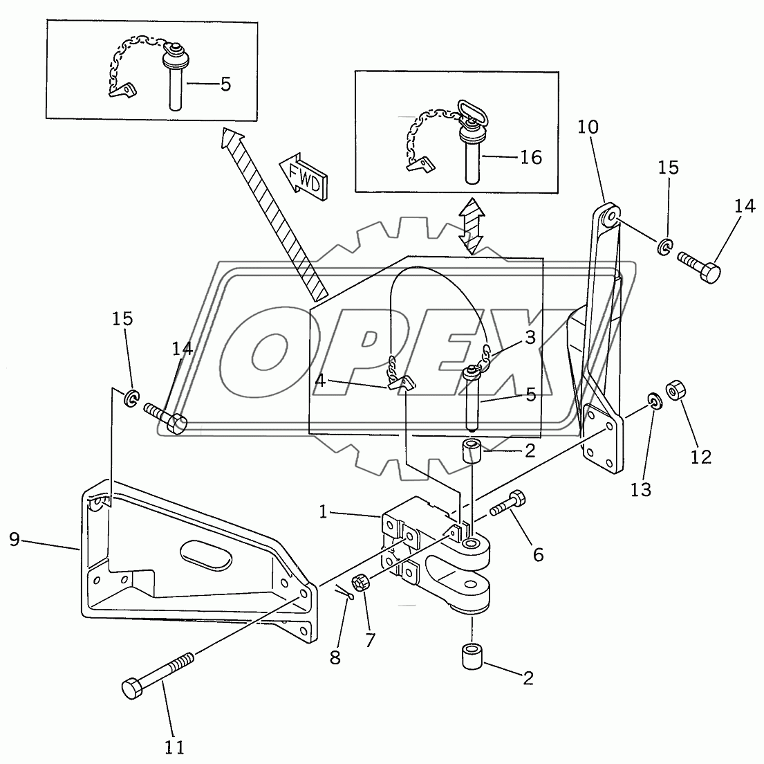 DRAWBAR(35001-)