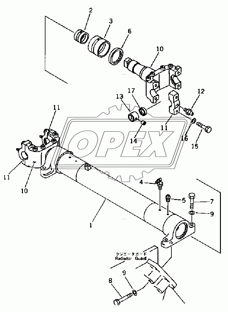 CYLINDER STAY(35001-)