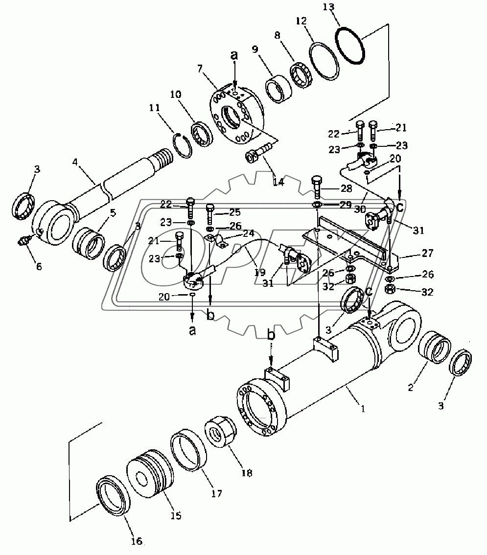 RIPPER CYLINDER(35001-)