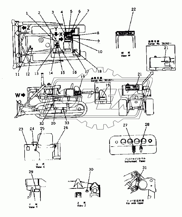 MARKS AND PLATES (ENGLISH)(35001-)