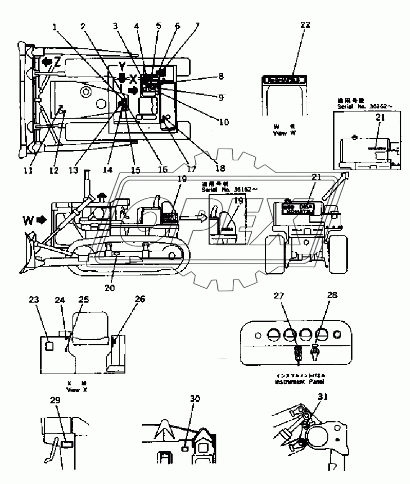 MARKS AND PLATES (SPANISH)(35001-)