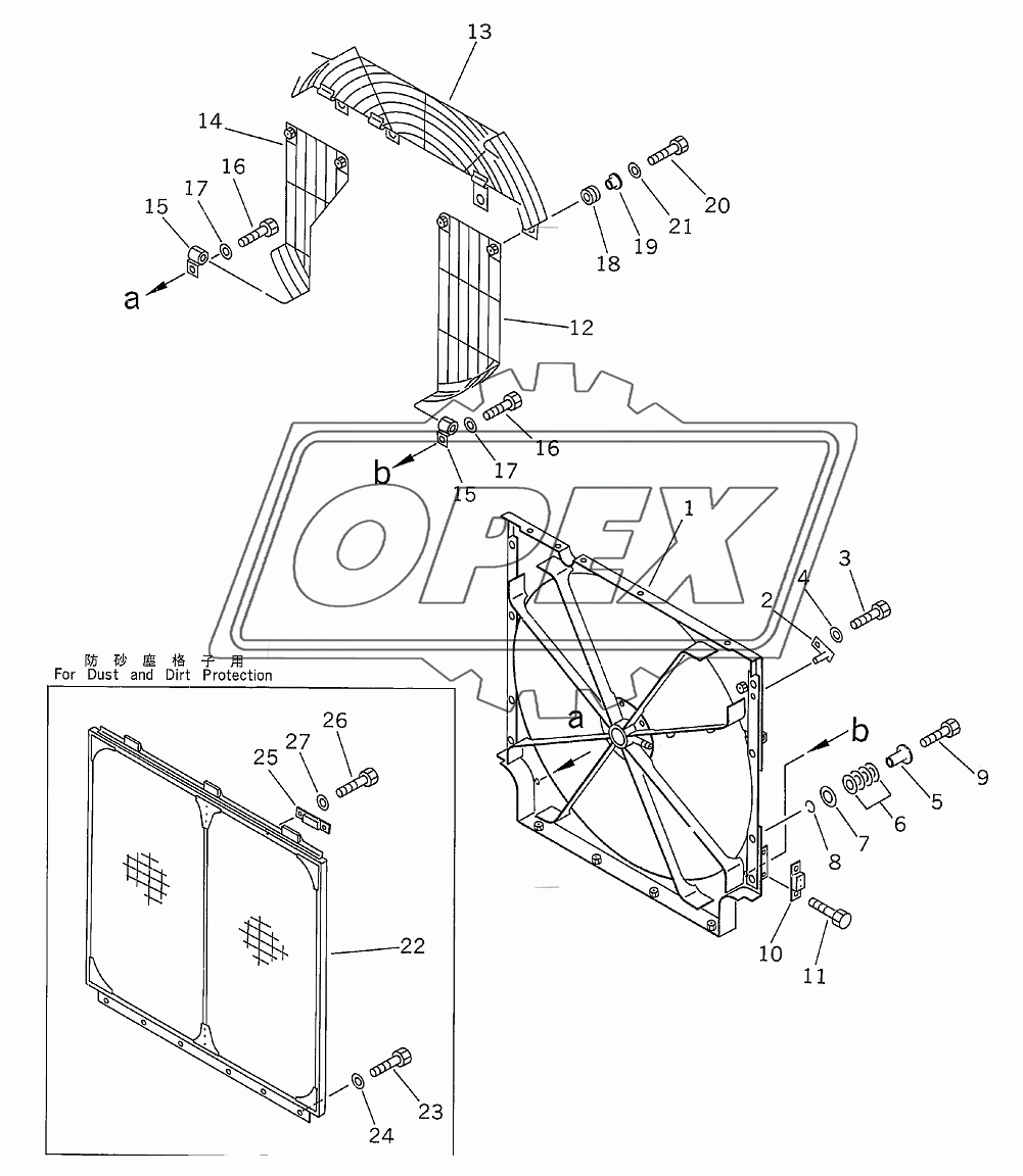 RADIATOR FAN GUARD(35001-35476)