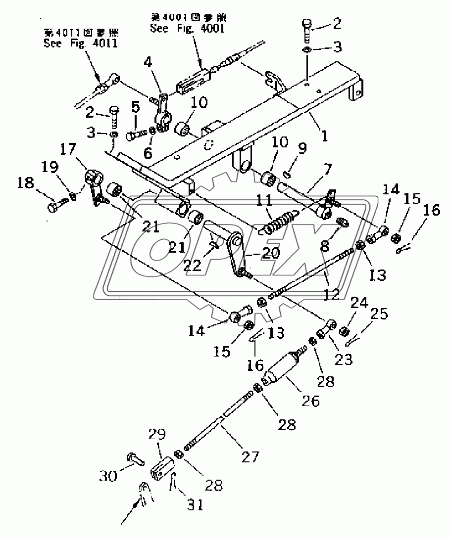 FUEL CONTROL LINKAGE(35001-)