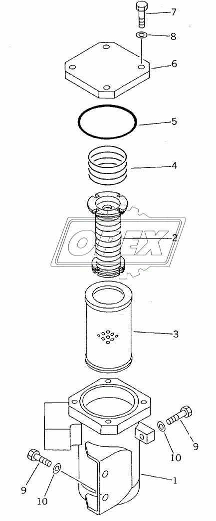 OIL STRAINER(35001-)