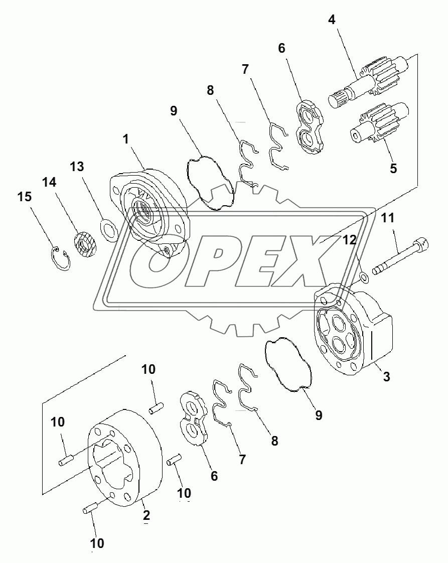 TRANSMISSION PUMP(35321-)