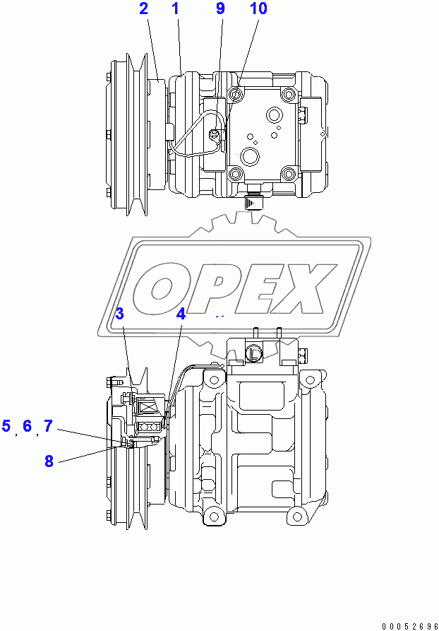  AIR COMPRESSOR(37843-)