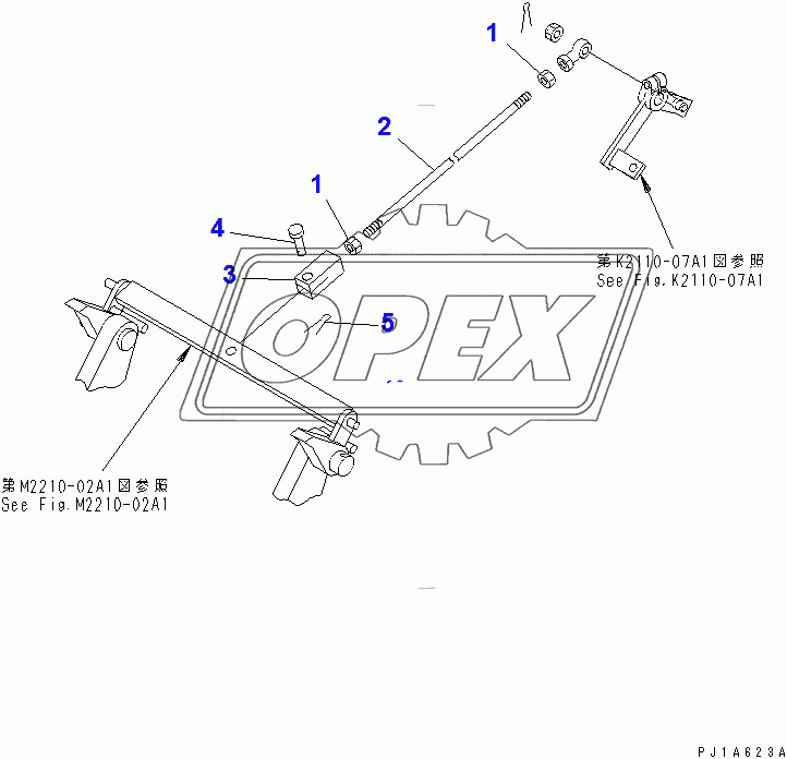  PARKING LEVER LINKAGE