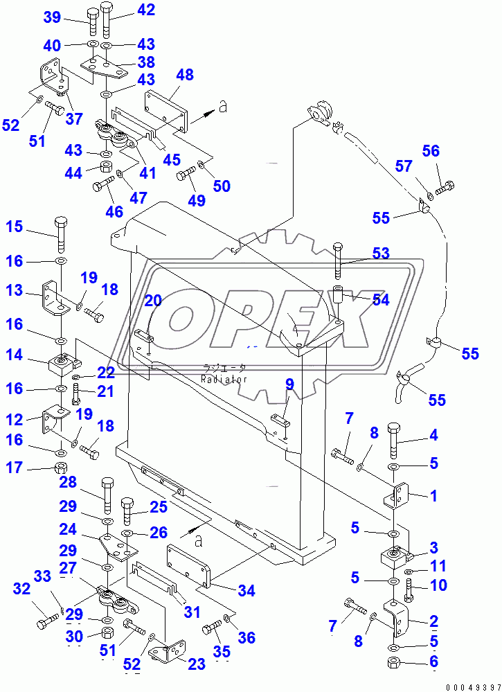  RADIATOR MOUNTING