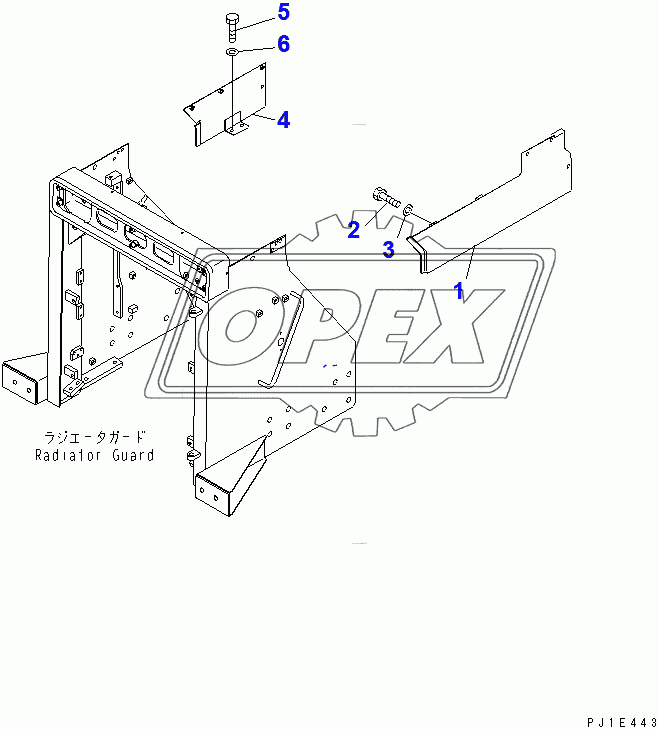  ENGINE SIDE COVER (WITHOUT SIDE COVER)