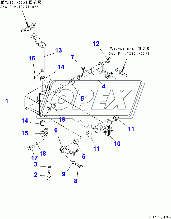  WINCH CONTROL LEVER