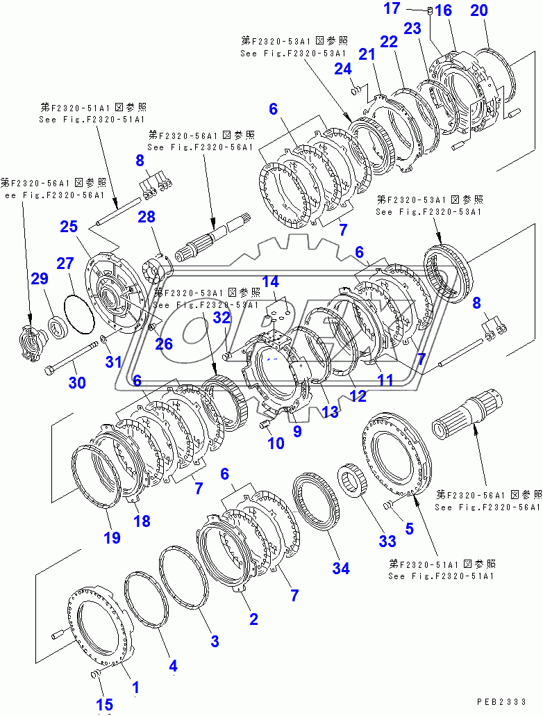  TRANSMISSION (HOUSING) (2/6)