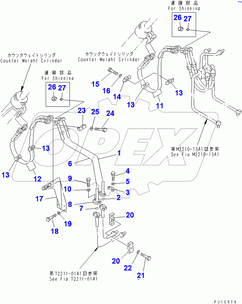  COUNTER WEIGHT PIPING (2/2)