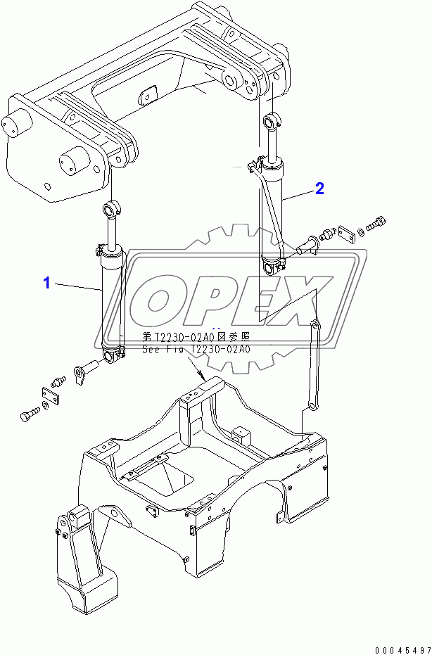  COUNTER WEIGHT CYLINDER