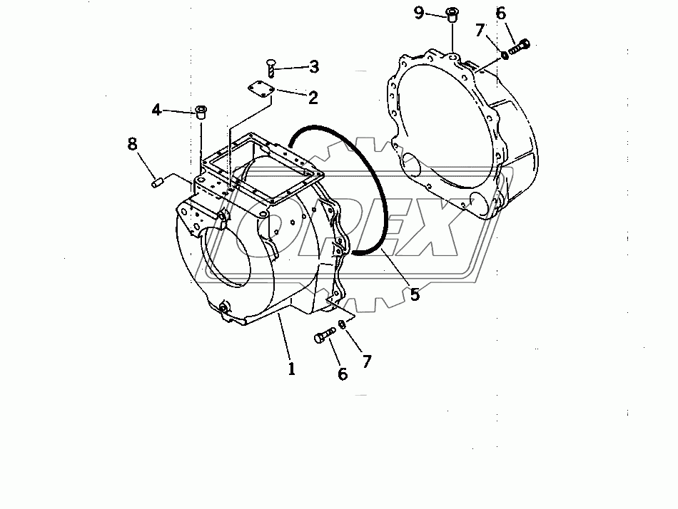  TRANSMISSION (CASE) (4/6)
