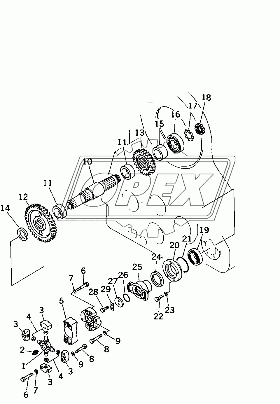  WINCH (UNIVERSAL JOINT)