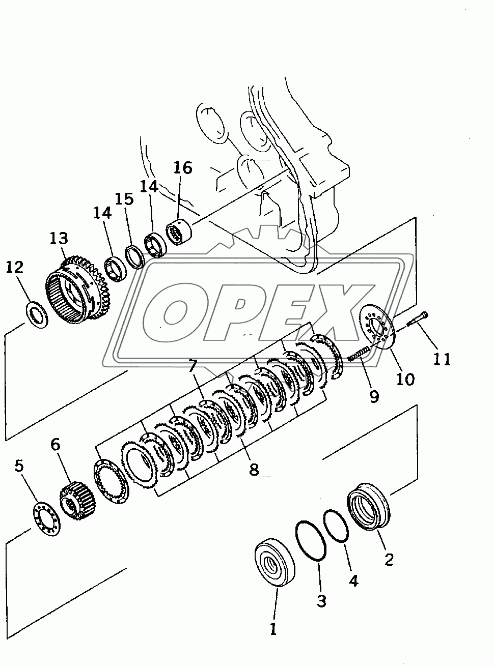  WINCH CLUTCH (LOW)