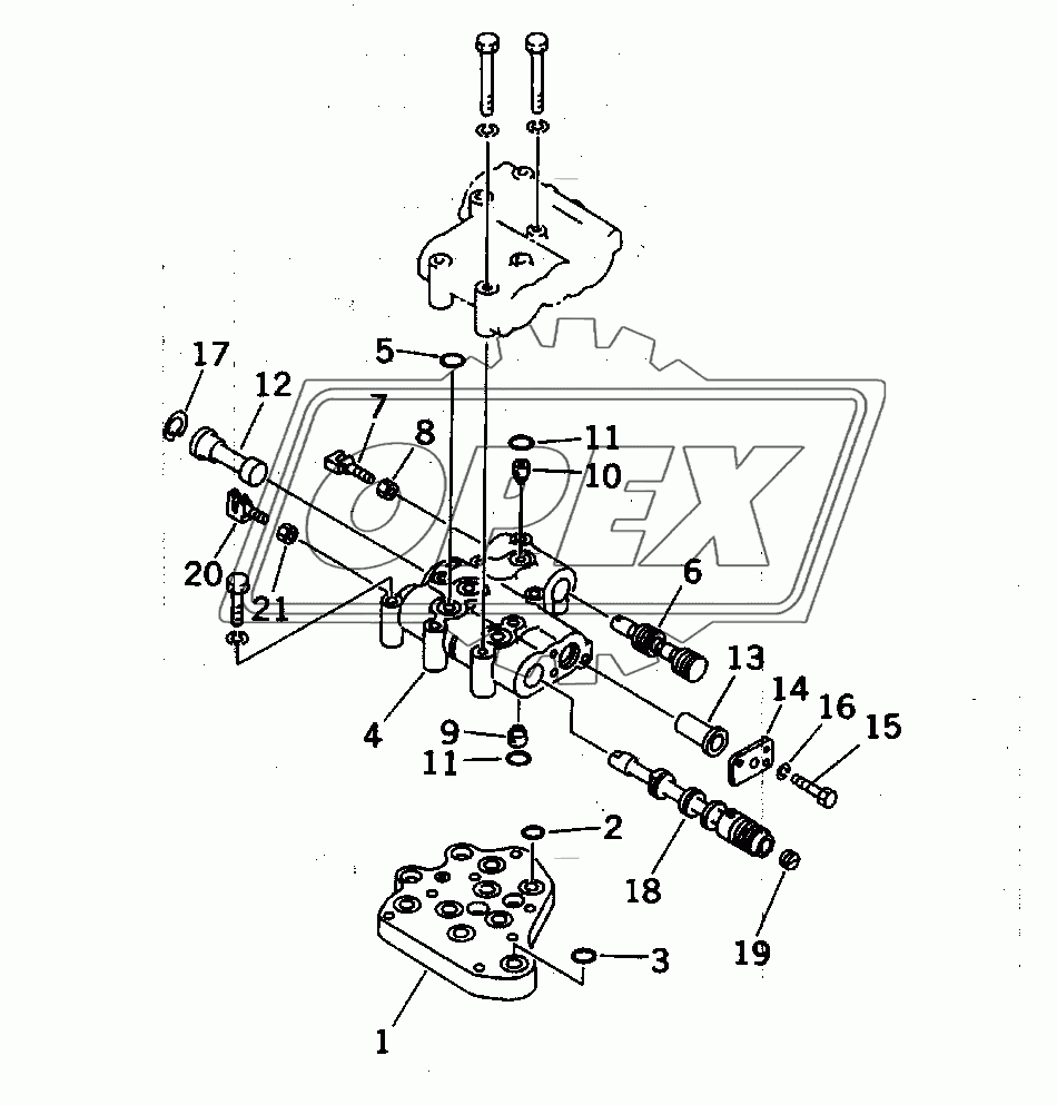 TRANSMISSION CONTROL VALVE (1/3)
