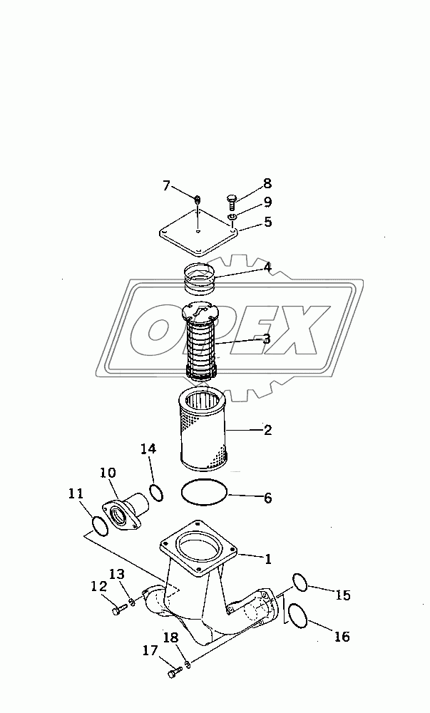  WINCH OIL STRAINER