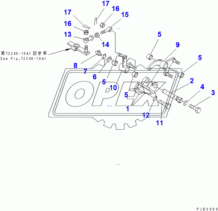  WINCH CONTROL LEVER