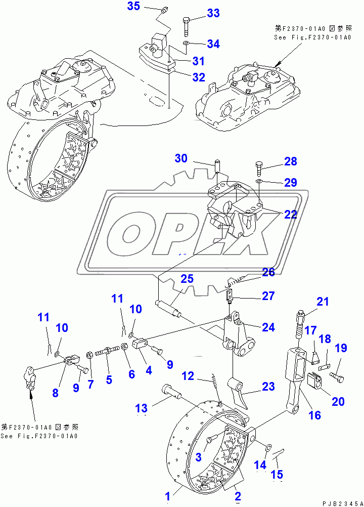  BRAKE BAND AND LINKAGE