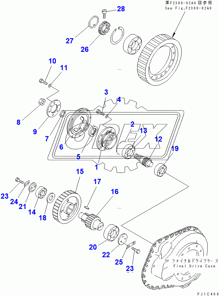  FINAL DRIVE (GEAR)