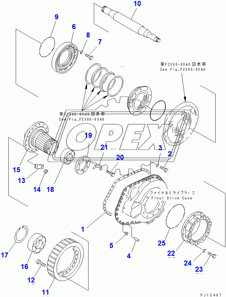  FINAL DRIVE (GEAR AND SHAFT)