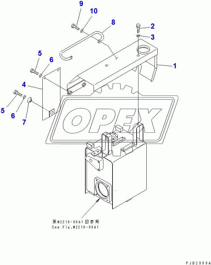  COUNTER WEIGHT TANK RELATED PARTS