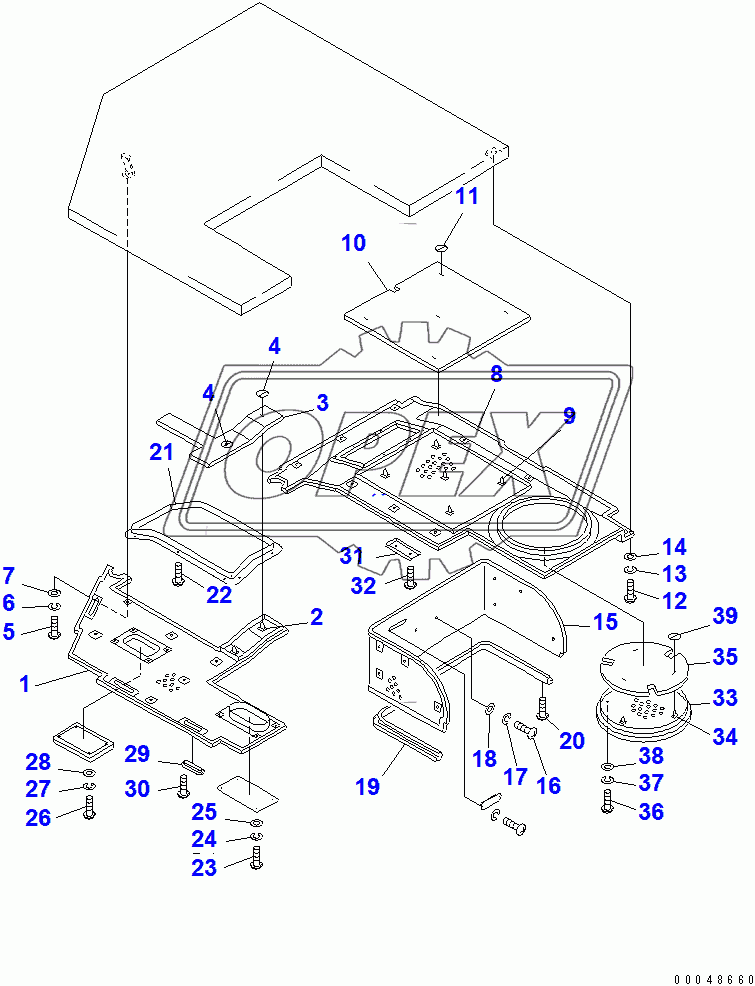  CAB (INTERIOR)(37780-)