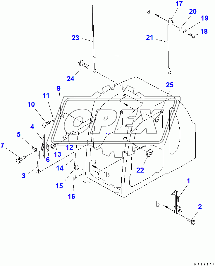  OPERATOR'S CAB (ELECTRICAL)(80001-96513)