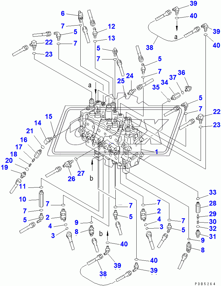  MAIN VALVE (CONNECTING PARTS)(94999-99471)