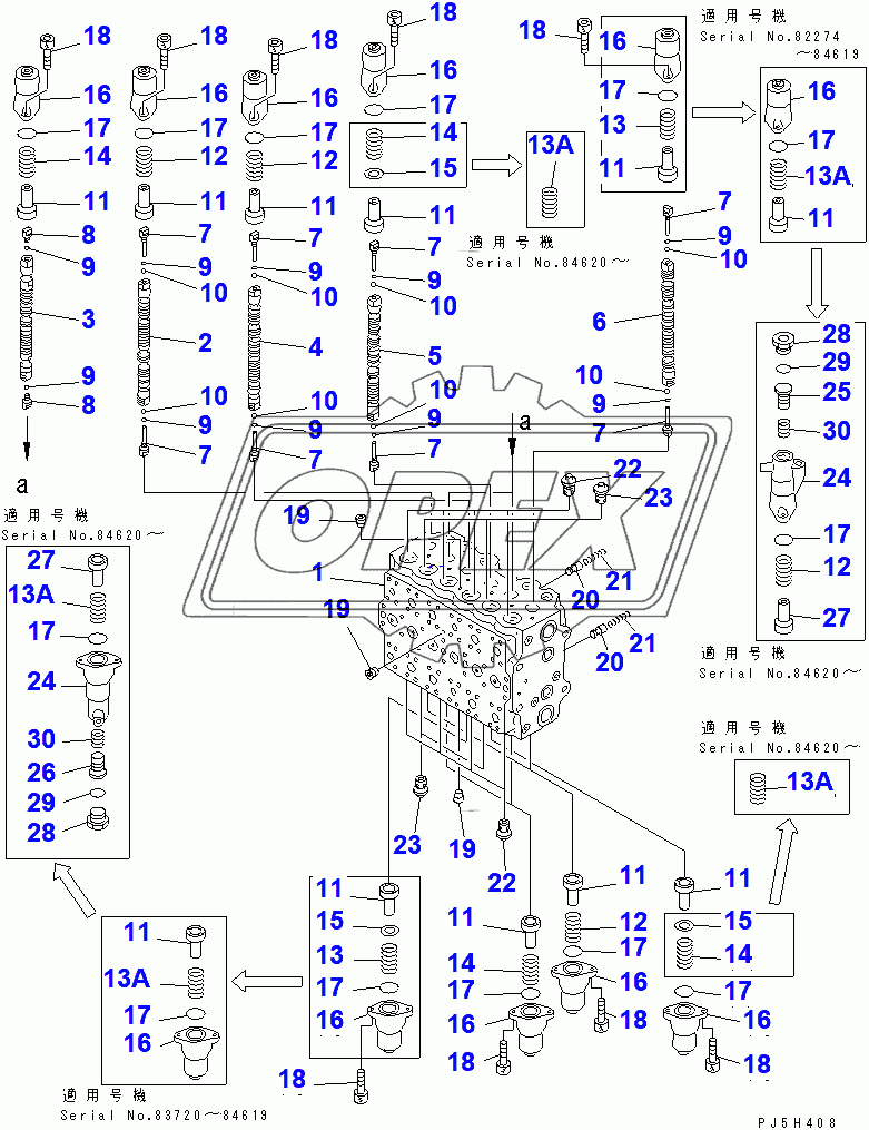  MAIN VALVE (2/11)(80001-86929)