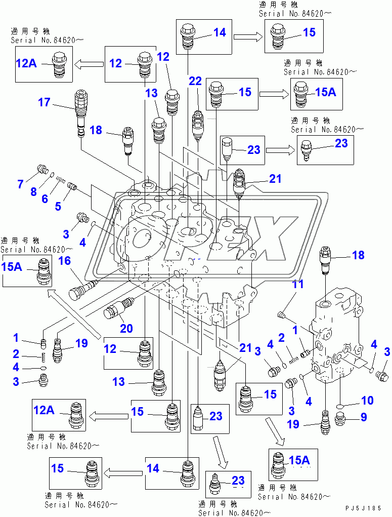  MAIN VALVE (5/11)(80001-86929)