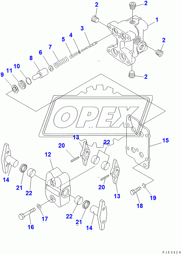  PPC VALVE (FOR TRAVEL)(80001-83825)