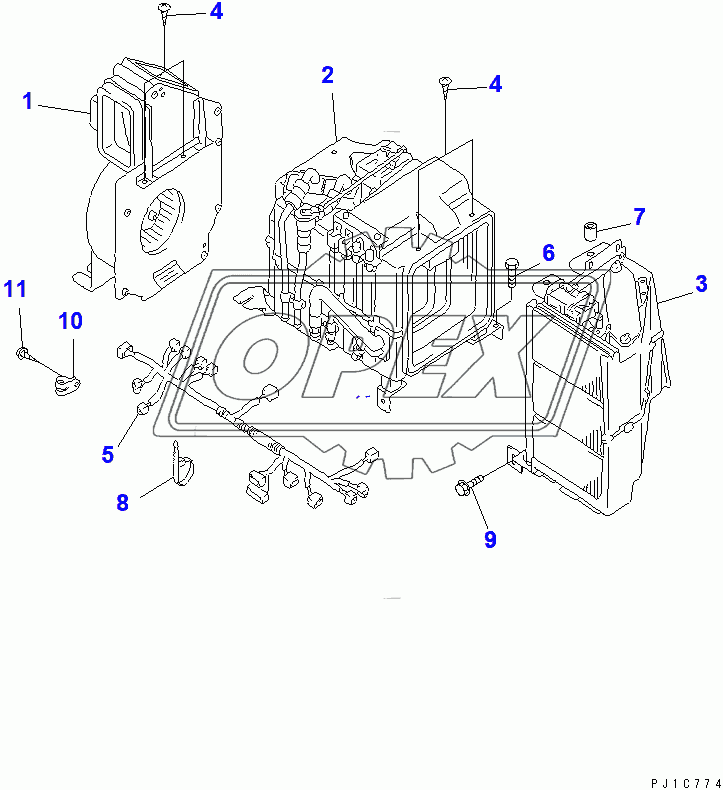  UNIT ASS'Y (COOLING) (FOR AIR CONDITIONER)(110421-)