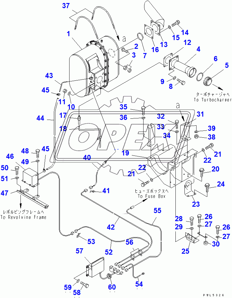  CERAMIC MUFFLER(105746-)