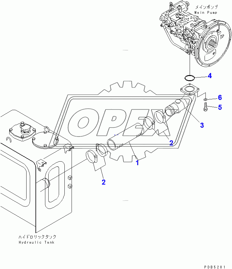  SUCTION LINE(94999-96513)