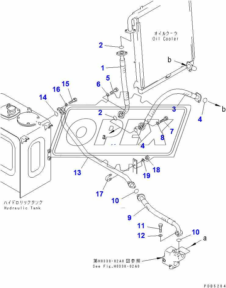  OIL COOLER LINE(96514-)