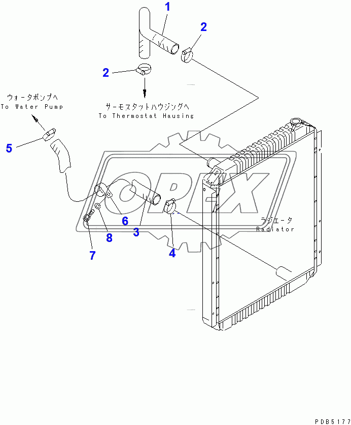  COOLING (PIPING) (TUNNEL SPEC.)(94999-109755)