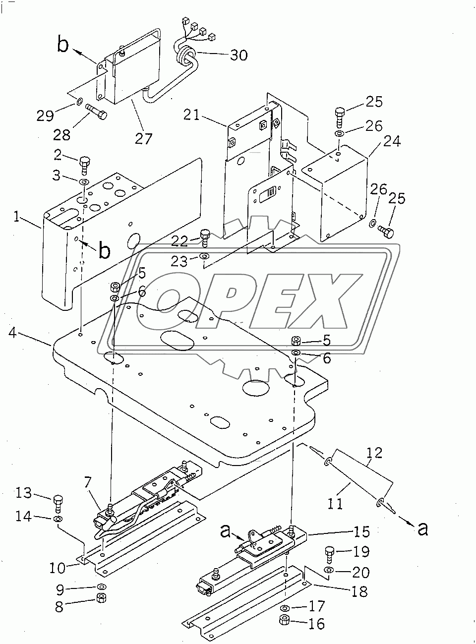  RIGHT STAND (STAND FRAME AND ADJUSTER) (FOR CERAMIC MUFFLER)(80001-96513)