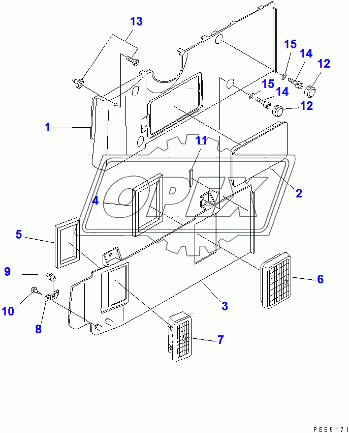  GARNISH COVER(94999-96513)