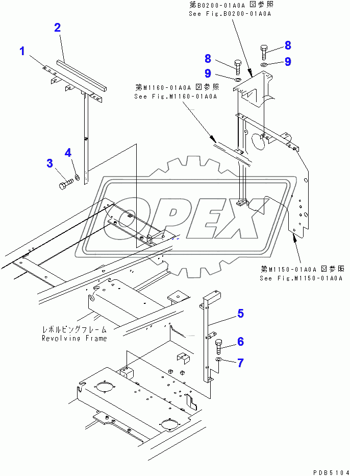  FRAME (MACHINE CAB)(94999-96513)