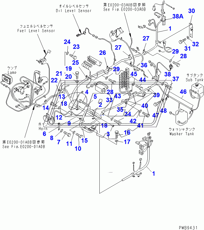  WIRING (MAIN HARNESS)(96514-)