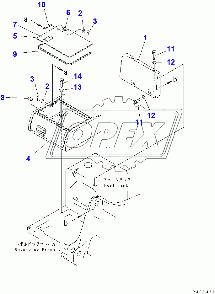  RIGHT SIDE CASE(102229-)