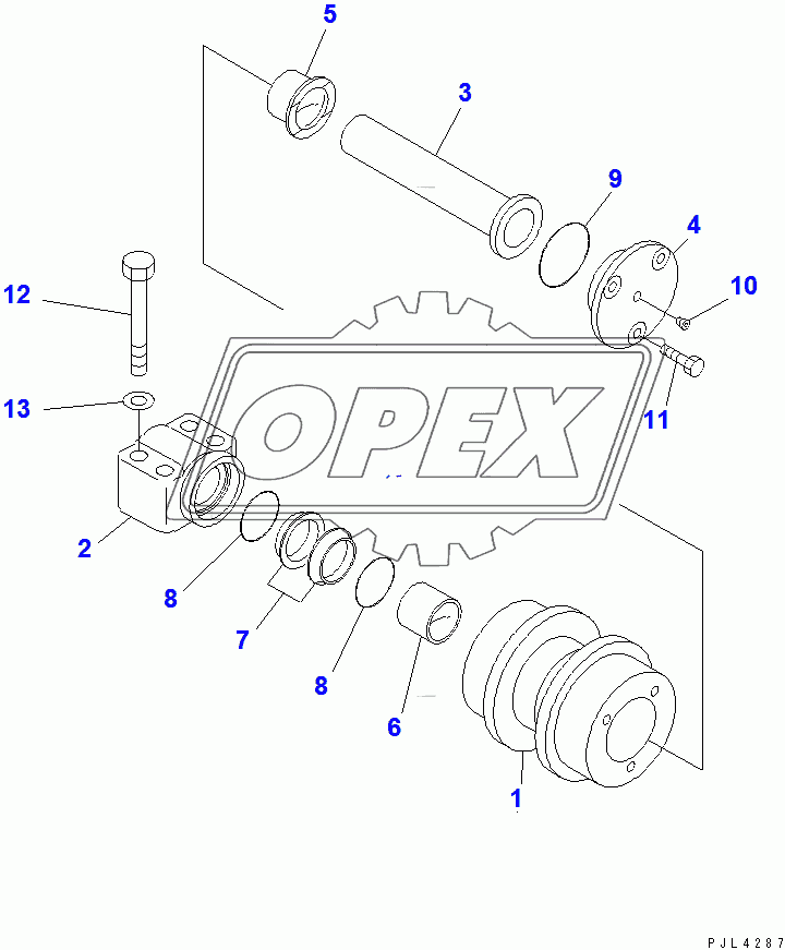  CARRIER ROLLER(106778-)