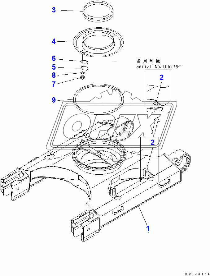  TRACK FRAME(91087-)