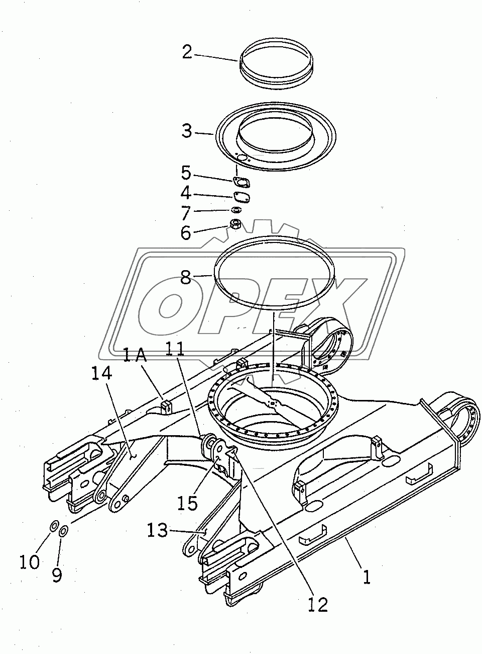  TRACK FRAME (CS HANDLLER)