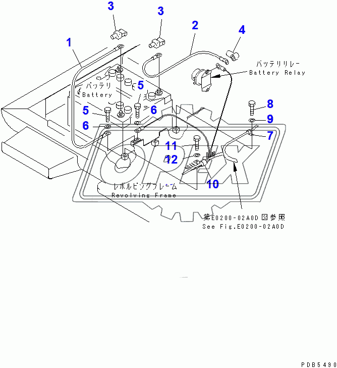  WIRING (BATTERY CASE)(94999-96513)