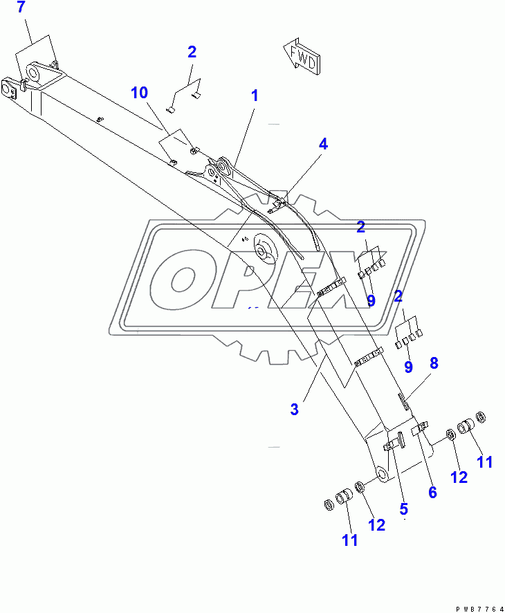  BOOM (FOR AUTO GREASING))(99112-)