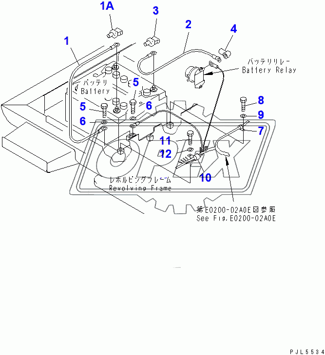  WIRING (BATTERY CASE)(96514-)